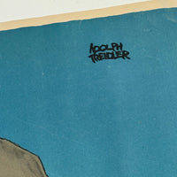 Affiche original propagande américaine Adolph Treidler Allemagne 1915