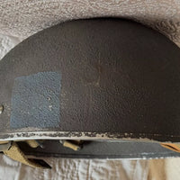 SUPERBE CASQUE GB MK III PARACHUTISTE BRITANNIQUE BMB 1944 SECONDE GUERRE MONDIALE WW2