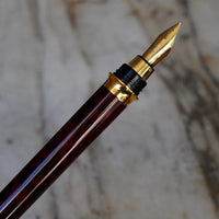 GRAND STYLO PLUME S.T. DUPONT MONTPARNASSE XL OR 18K