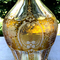Grande Carafe en Cristal en argent massif
