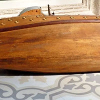 MAQUETTE DE BATEAU CUIRASSÉ 1914-1918