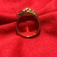 Magnifique bague en or jaune 18 carats