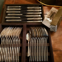 Ménagère Christofle 46 pièces en métal argenté