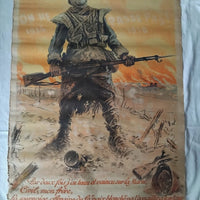 ANCIENNE AFFICHE GUERRE SIGNEE MAURICE NEUMONT 1868-1930