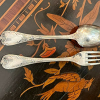 Ancienne couverts metal Christofle Modèle Marly