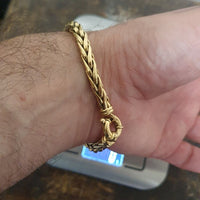 Bracelet or 18 carats 750