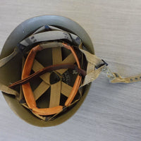 CASQUE PARACHUTISTE COMPLET MODELE 51 ORIGINAL 1953