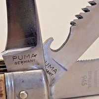 Ancien couteau Jagdmesser Puma 945 vintage 1970
