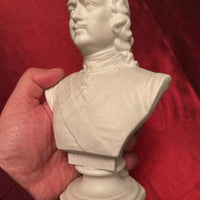 Statuette buste de Pierre Ier biscuit Empire russe