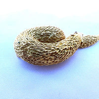 MAGNIFIQUE BROCHE FRANÇAISE EN OR 18 CARATS