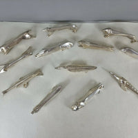 Ensemble de 12 porte-couteaux Christofle Gallia en métal argenté