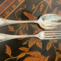 Ancienne couverts metal Christofle Modèle Marly