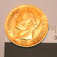 Pièce de monnaie 40 francs Napoléon