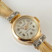 Montre de dame en or 18 carats massif