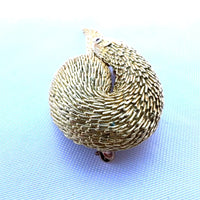 MAGNIFIQUE BROCHE FRANÇAISE EN OR 18 CARATS