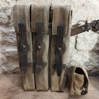 Lot de portes chargeurs Militaria Allemand WW2