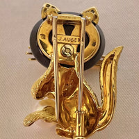MAGNIFIQUE BROCHE PENDENTIF FRANÇAISE EN OR