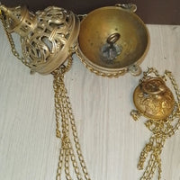 Ancien encensoir style gothique