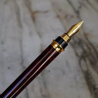 GRAND STYLO PLUME S.T. DUPONT MONTPARNASSE XL OR 18K