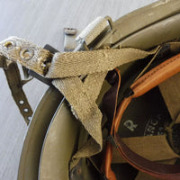 CASQUE PARACHUTISTE COMPLET MODELE 51 ORIGINAL 1953