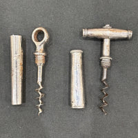 T39 – Lot de 6 anciens tire-bouchons avec étuis