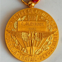 Médaille en or 18 K 750/1000 Aviation
