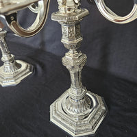 Paire Chandeliers Christofle Duperier