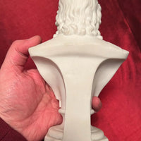 Statuette buste de Pierre Ier biscuit Empire russe
