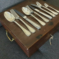 Coffret ménagère en argent massif minerve