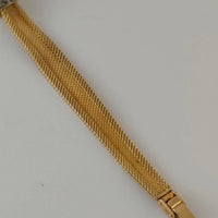 Montre de dame en or 18 carats massif