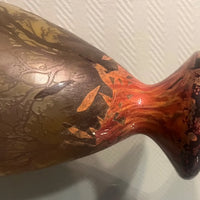 VASE DAUM NANCY ÉMAILLÉ