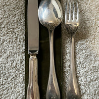 Ménagère en argent massif Christofle