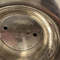 Paire de bougeoirs en argent