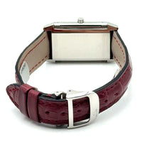 Montre Jaeger LeCoultre Reverso acier à remontage manuel