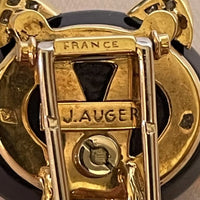 MAGNIFIQUE BROCHE PENDENTIF FRANÇAISE EN OR