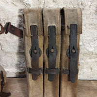 Lot de portes chargeurs Militaria Allemand WW2