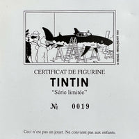 Figurine Pixi Tintin "La scène du requin"