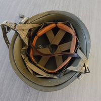 CASQUE PARACHUTISTE COMPLET MODELE 51 ORIGINAL 1953