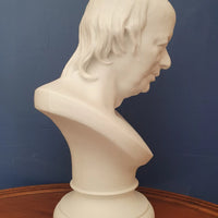 Buste en biscuit de Pierre Jean de Béranger