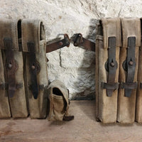 Lot de portes chargeurs Militaria Allemand WW2