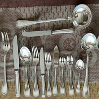 MENAGERE EN METAL ARGENTE CHRISTOFLE MODELE MALMAISON