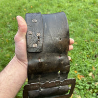 ANCIENNE CLOCHE SONNAILLE FER FORGE ART POPULAIRE DEVOUASSOUD