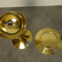 COFFRET CALICE ET PATENE EN VERMEIL