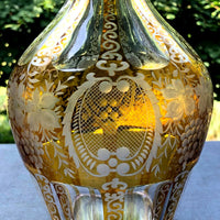 Grande Carafe en Cristal en argent massif