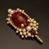 Broche vintage Dior par Roger Jean-Pierre (années 1950-60)