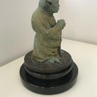 Sculpture en bronze Yoda de Star Wars
