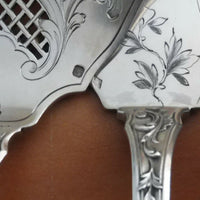 SUPERBE ENSEMBLE EMPIRE ARGENT MASSIF 89 PIECES MINERVE