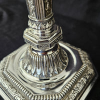 Paire Chandeliers Christofle Duperier