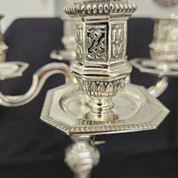 Paire Chandeliers Christofle Duperier