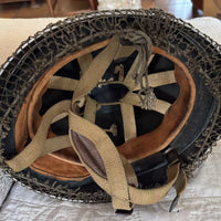 SUPERBE CASQUE GB MK III PARACHUTISTE BRITANNIQUE BMB 1944 SECONDE GUERRE MONDIALE WW2
